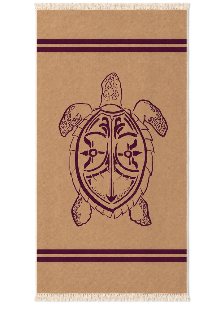 Turkish Beach Towel – Sand & Plum Turtle