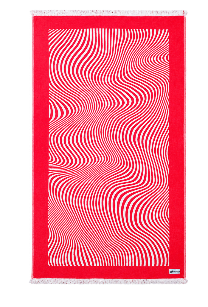 Turkish Beach Towel - Red