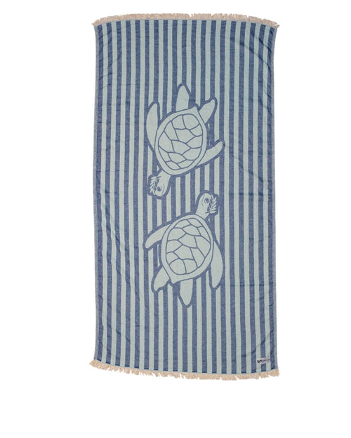 Turkish Beach Towel - Navy